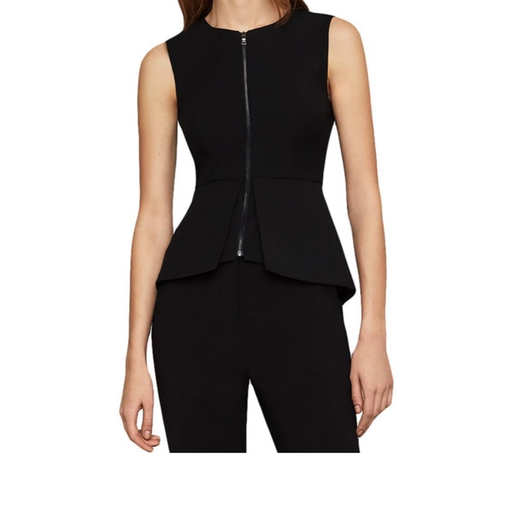 BCBG Maxazria peplum tank top.